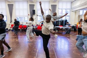 Boy Who Harnessed the Wind rehearsals
