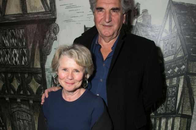 Imelda Staunton and Jim Carter in 2020 Imelda Staunton and Jim Carter in 2020