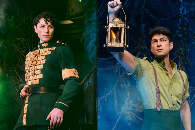 Jacob Young as Fiyero, Carl Man as Fiyero Jacob Young as Fiyero, Carl Man as Fiyero