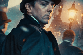 Joshua James in Sherlock Holmes, artwork by Feast Creative