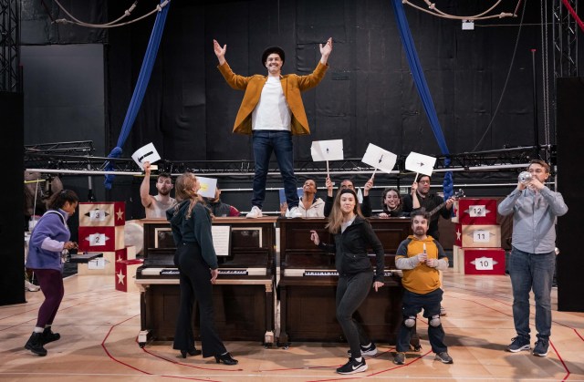 Lee Mead and The Cast of Barnum UK and Ireland Tour (Rehearsal Images) Photo credit Mark Senior A6425
