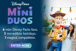 Disney icons Samantha Barks and Jodi Benson collaborate with Disney Parks UK to find the next Disney Parks Mini Duos