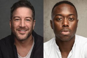 Matt Cardle and Tosh Wanogho Maud