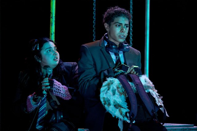 Jess Senanayake and Tyrese Walters in My Brother's A Genius