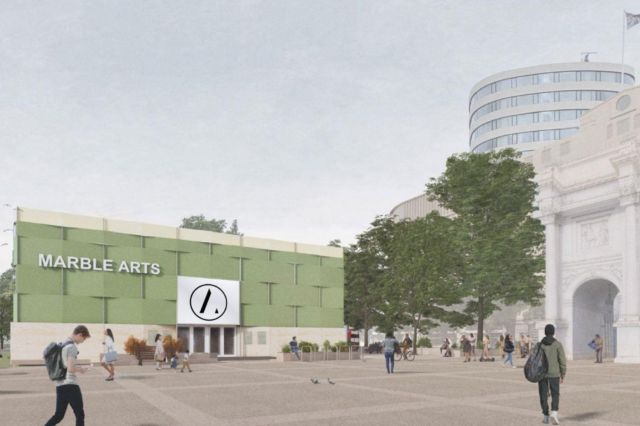 Concept artwork for Arts Theatre at Marble Arch