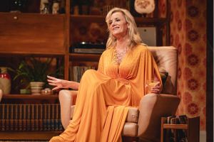 Tamzin Outhwaite in Abigail's Party. Photo credit Mark Senior