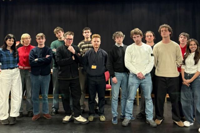 The cast of The Battle