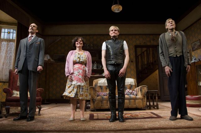 The curtain call of Entertaining Mr Sloane The curtain call of Entertaining Mr Sloane