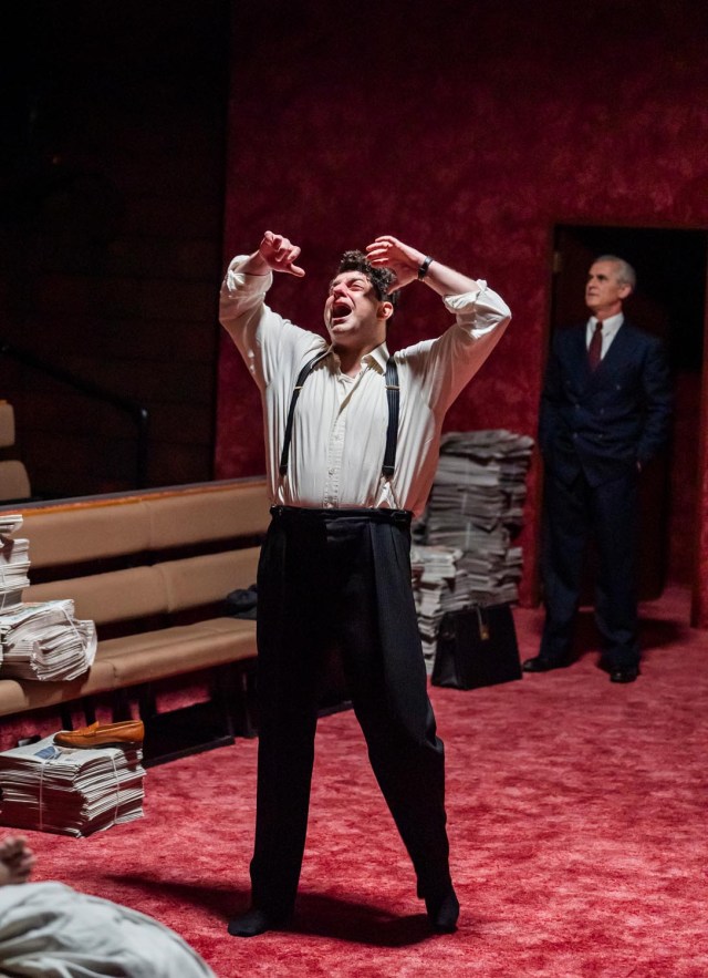 9. Eli Gelb, Nigel Whitmey in Broken Glass at the Young Vic (c) Tristram Kenton 9. Eli Gelb, Nigel Whitmey in Broken Glass at the Young Vic (c) Tristram Kenton