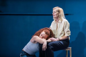 Anastasia Hille and Erin Kellyman in EVENING ALL AFTERNOON Donmar Warehouse photo by Marc Brenner