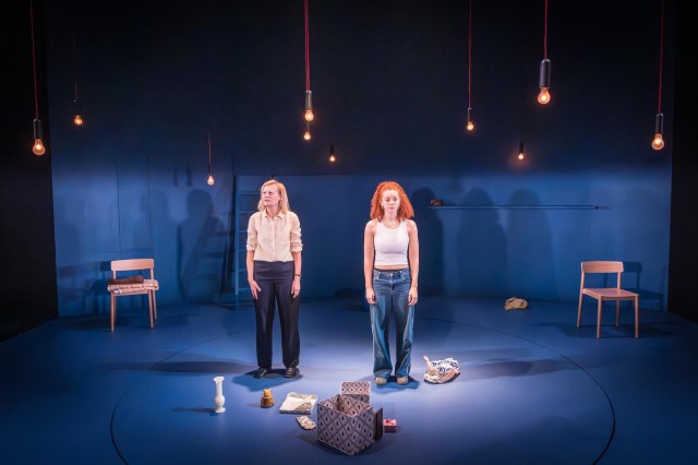 Anastasia Hille and Erin Kellyman in EVENING ALL AFTERNOON Donmar Warehouse photo by Marc Brenner (2)