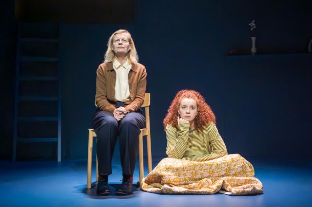 Anastasia Hille and Erin Kellyman in EVENING ALL AFTERNOON Donmar Warehouse photo by Marc Brenner
