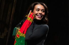 Beatrice Penny Touré in rehearsals for The Phantom of the Opera