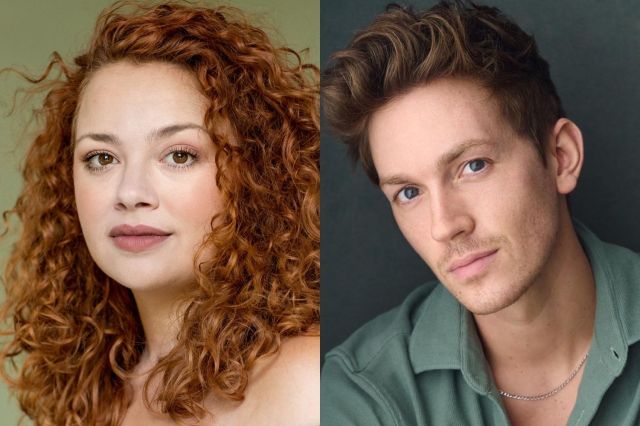 Carrie Hope Fletcher and Dan Partridge, photos supplied by the Waitress tour