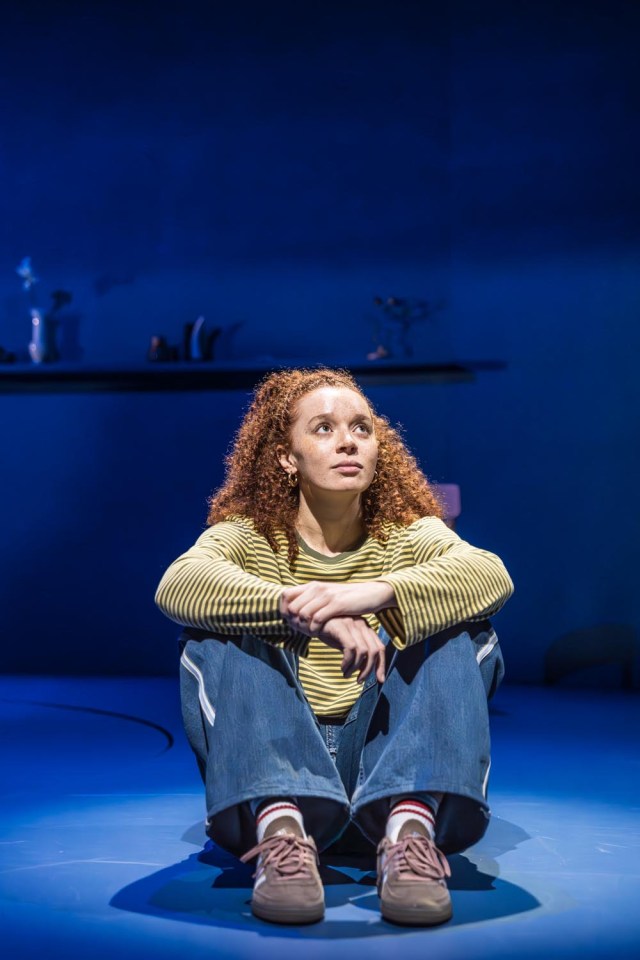 Erin Kellyman in EVENING ALL AFTERNOON Donmar Warehouse photo by Marc Brenner