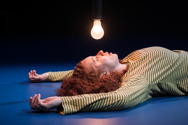 Erin Kellyman in EVENING ALL AFTERNOON Donmar Warehouse photo by Marc Brenner