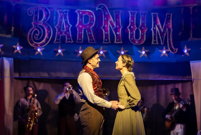 Lee Mead and Monique Young (Charity) Barnum UK Tour Photo credit Pamela Raith 170 Lee Mead and Monique Young (Charity) Barnum UK Tour Photo credit Pamela Raith 170