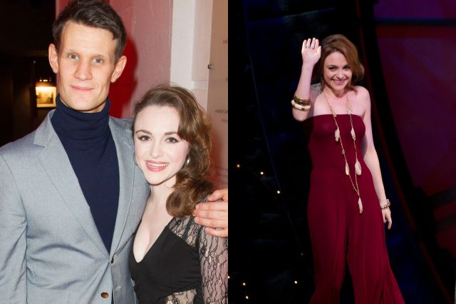 Matt Smith and Cassie Compton at opening night of American Psycho, Compton takes her bow at Wicked