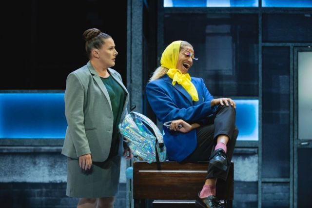 Sam Bailey and Ivano Turco in Everybody's Talking About Jamie