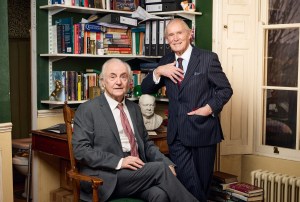 Simon Rouse and Clive Francis I'm Sorry Prime Minister photo by Michael Wharley