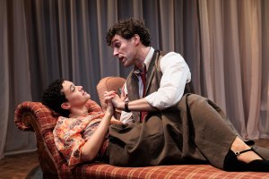 Lily Nichol and Ewan Miller in The Rat Trap