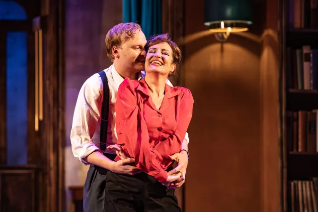 Ben Hall and Katy Stephens in Who's Afraid of Virginia Woolf?