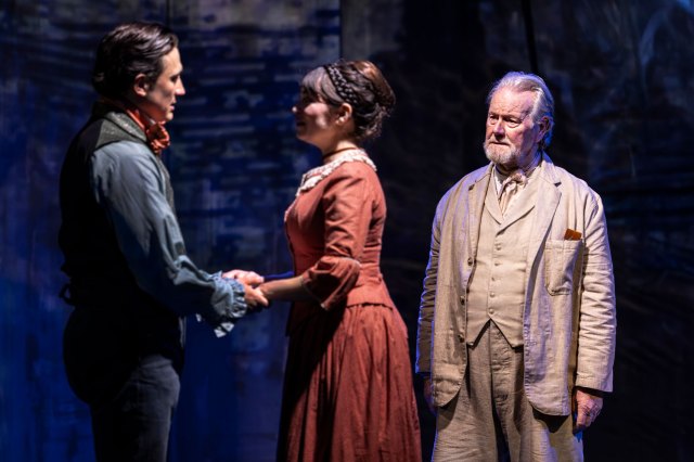 Dean John-Wilson, Brooke Bazarian and Jeff Shankley in A Mirrored Monet