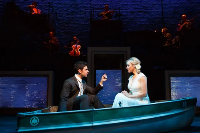 Adam Kantor and Betsy Wolfe