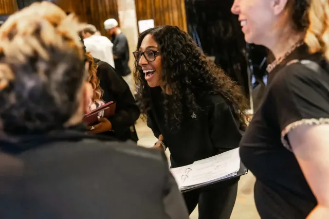 Alexandra Burke in rehearsals for IM EVERY WOMAN THE CHAKA KHAN MUSICAL Credit Danny Kaan