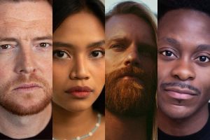 David Thaxton, Desmonda Cathabel, Sam Ryder and Tyrone Huntley, headshots supplied by the production