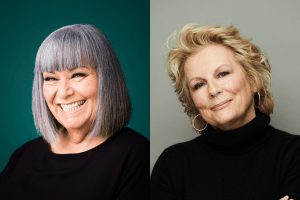 Dawn French and Jennifer Saunders