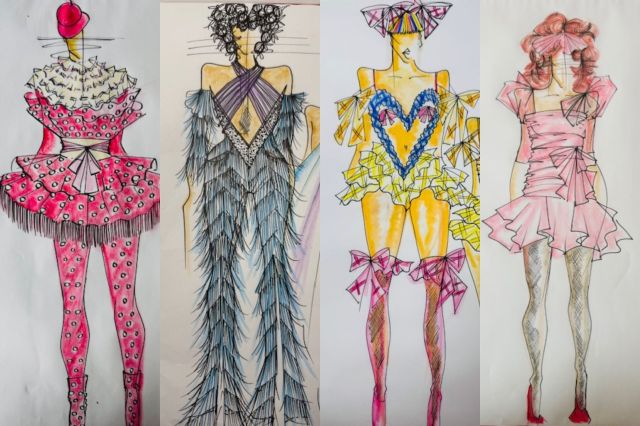 Design sketches, provided by Vicky Gill