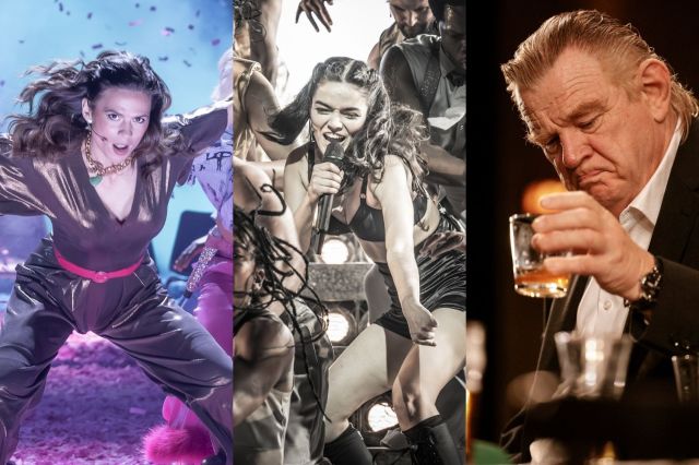 Hayley Atwell, Brendan Gleeson and Rachel Zegler