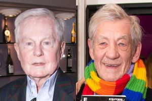 Ian McKellen and Derek Jacobi, photos by Dan Wooller