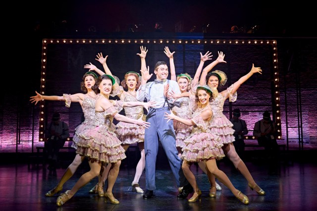 Marc Antolin (Leo Bloom) and The Company of The Producers credit Manuel Harlan Marc Antolin (Leo Bloom) and The Company of The Producers credit Manuel Harlan