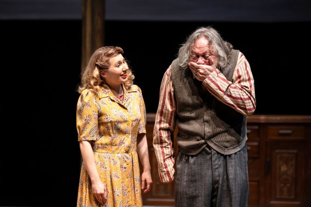 Bronté Barbé and Paul Hawkyard in Small Island