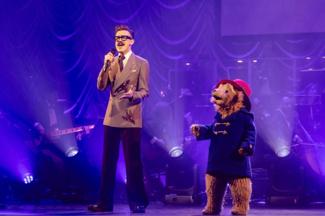 Tom Fletcher and Paddington Bear