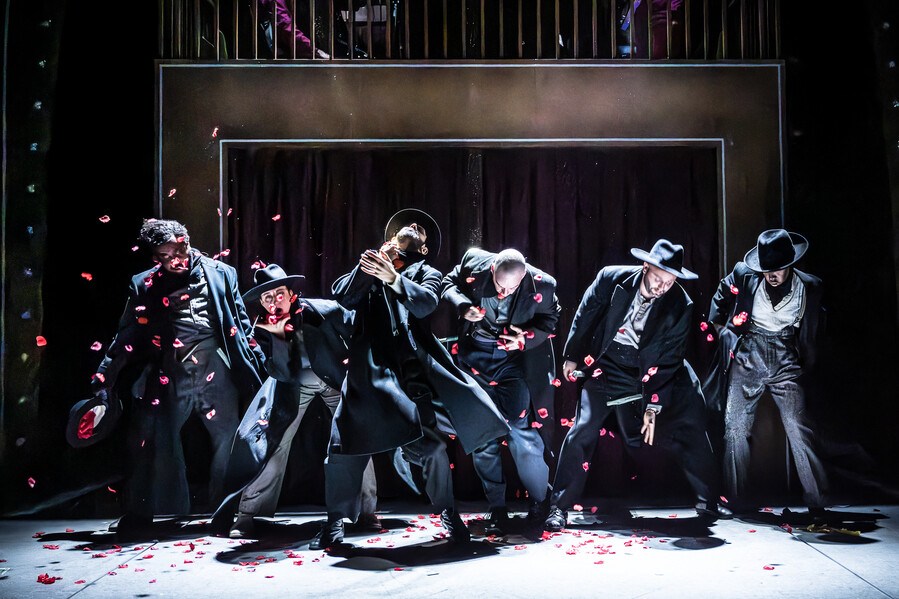 Mark Gattis Rsc RSC releases photos of The Resistible Rise of Arturo Ui with Mark Gatiss