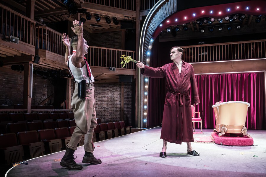 Mark Gattis Rsc RSC releases photos of The Resistible Rise of Arturo Ui with Mark Gatiss