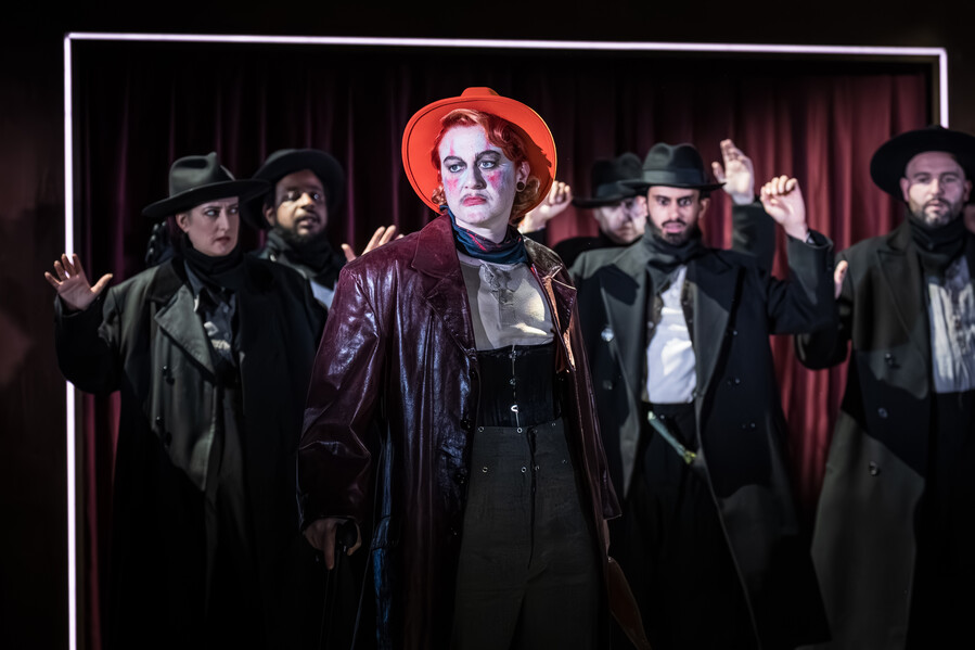 Mark Gattis Rsc RSC releases photos of The Resistible Rise of Arturo Ui with Mark Gatiss