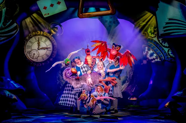 A previous production of Alice in Wonderland