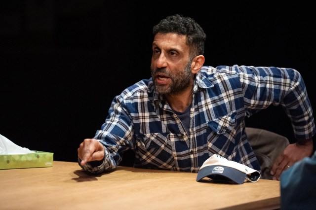 Adeel Akhtar in MASS Donmar Warehouse photo by Richard Hubert Smith