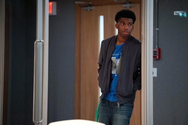 Amari Bacchus in MASS Donmar Warehouse photo by Richard Hubert Smith