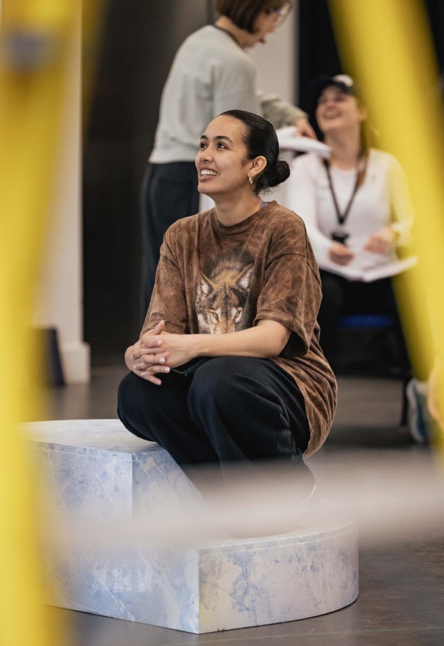 Choreographer Melody Sinclair Thespians Rehearsal Photography by Mark Senior