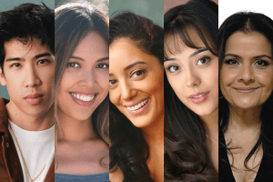 Five of the performers taking part in the concert