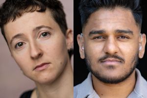 Georgia Bruce and Nadeem Islam