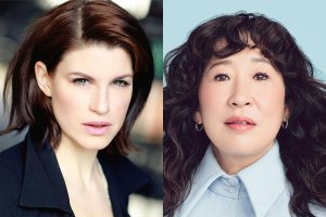 Jemima Rooper and Sandra Oh