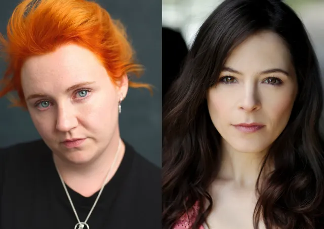 Katherine Pearce (photo by James Melia) and Elaine Cassidy