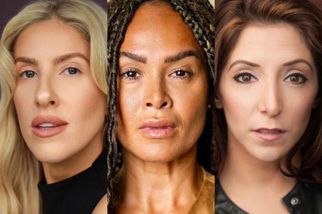 Natalie May Paris, Zoe Birkett and Christina Bianco