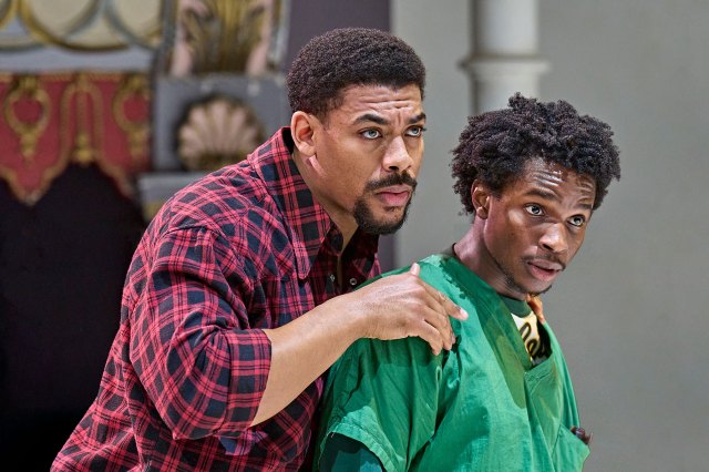 One Flew Over the Cuckoo's Nest 1 Aaron Pierre and Kedar Williams-Stirling in One Flew Over the Cuckoo's Nest